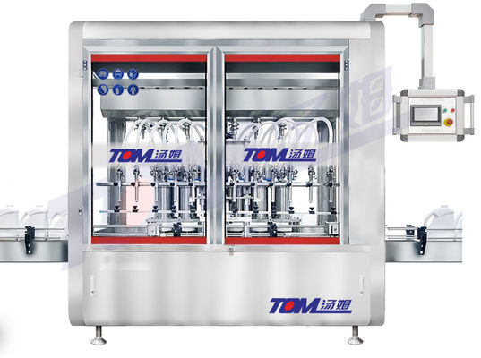 1L-5L Máquina automática de llenado de aceite comestible 6 boquillas 1200BPH
