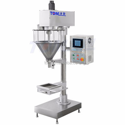 comprar 30-40 bolsas/min Máquinas semiautomáticas de embalaje de polvo 3g-1000g Fabricación en línea