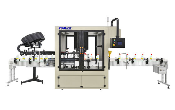 comprar Máquina de tapón automático rotativo de 6000BPH 6 cabezas Fabricación en línea