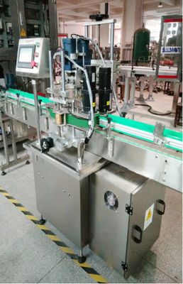 comprar Control por PLC de la botella lineal multifunción Semi-automático Capper Fabricación en línea