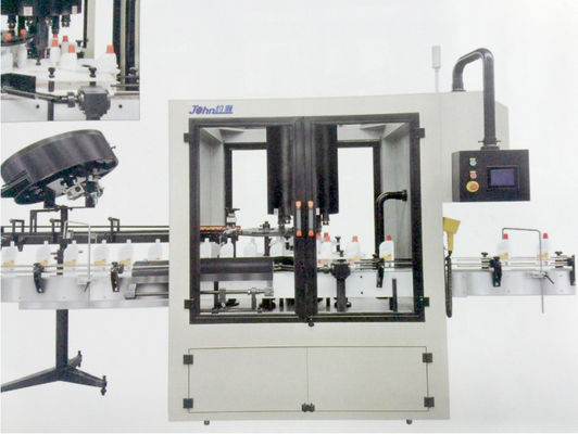 comprar Máquina de tapado automático rotativo no metálico Botella controlada por PLC Fabricación en línea