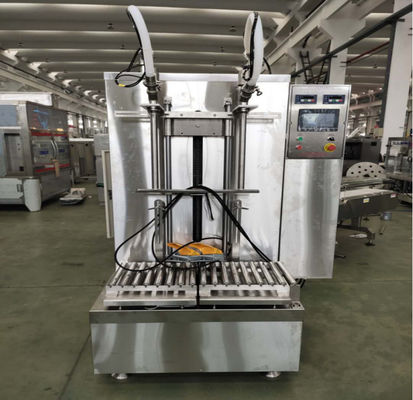 comprar Máquina de llenado semiautomática de pesaje de dos cabezas 5-30KG Fabricación en línea