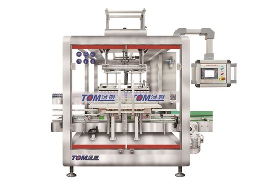 comprar Acero inoxidable 304 automático de recogida de la botella de carga superior de la caja de embalaje Fabricación en línea