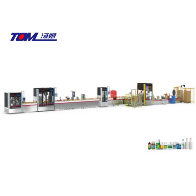 comprar Máquina de llenado de plaguicidas totalmente automática de 3 kW con apertura mínima de botella de 22 milímetros o más Fabricación en línea