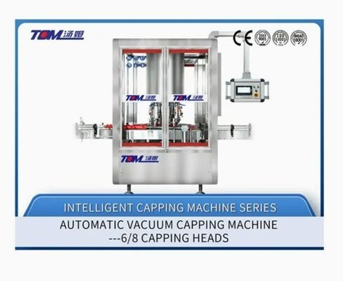 Comprar Máquina avanzada de tapado automático al vacío con 6/8 cabezas Fabricación en línea