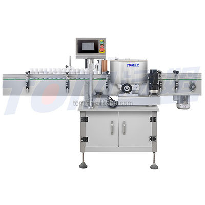 XJY-630D Máquina de etiquetado adhesivo totalmente automática de acero inoxidable controlada por PLC para botellas