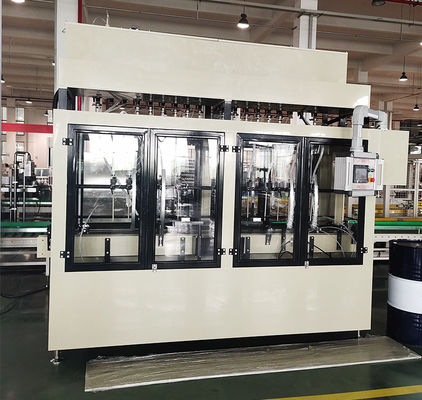 100 ml-1L 16 boquillas Máquina de llenado químico totalmente automática controlada por PLC para blanqueador