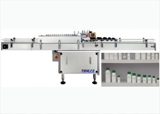 Máquina automática de etiquetado de pegamento húmedo para botellas redondas 2000-3000BPH