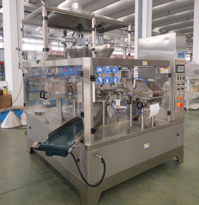 Máquina automática de embalaje de granulados de polvo líquido químico controlado por PLC