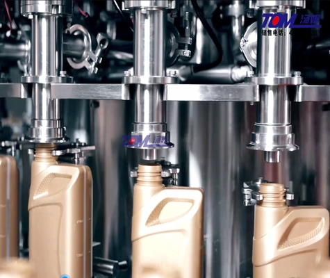 Máquina rotativa de llenado y tapado para botellas