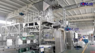 Línea automática de llenado de polvo de 25 kg Fulling